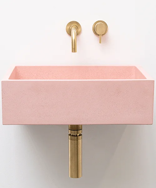 Bara Polished Concrete Bathroom Sink - Concrete Fair