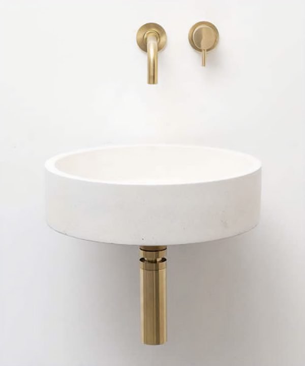 Modern Polished Concrete Sink - Concrete Fair