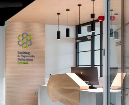 Polished Concrete Reception Desk