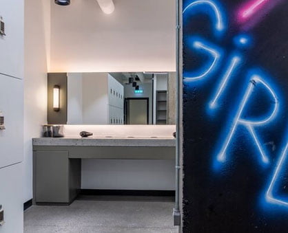 Concrete Furniture at Perpetua Fitness Dublin