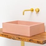 Bara Polished Concrete Bathroom Sink - Concrete Fair