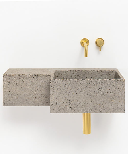 Greg Modern Contemporary Concrete Vanity & Basin - Concrete Fair