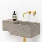 Greg Modern Contemporary Concrete Vanity & Basin - Concrete Fair